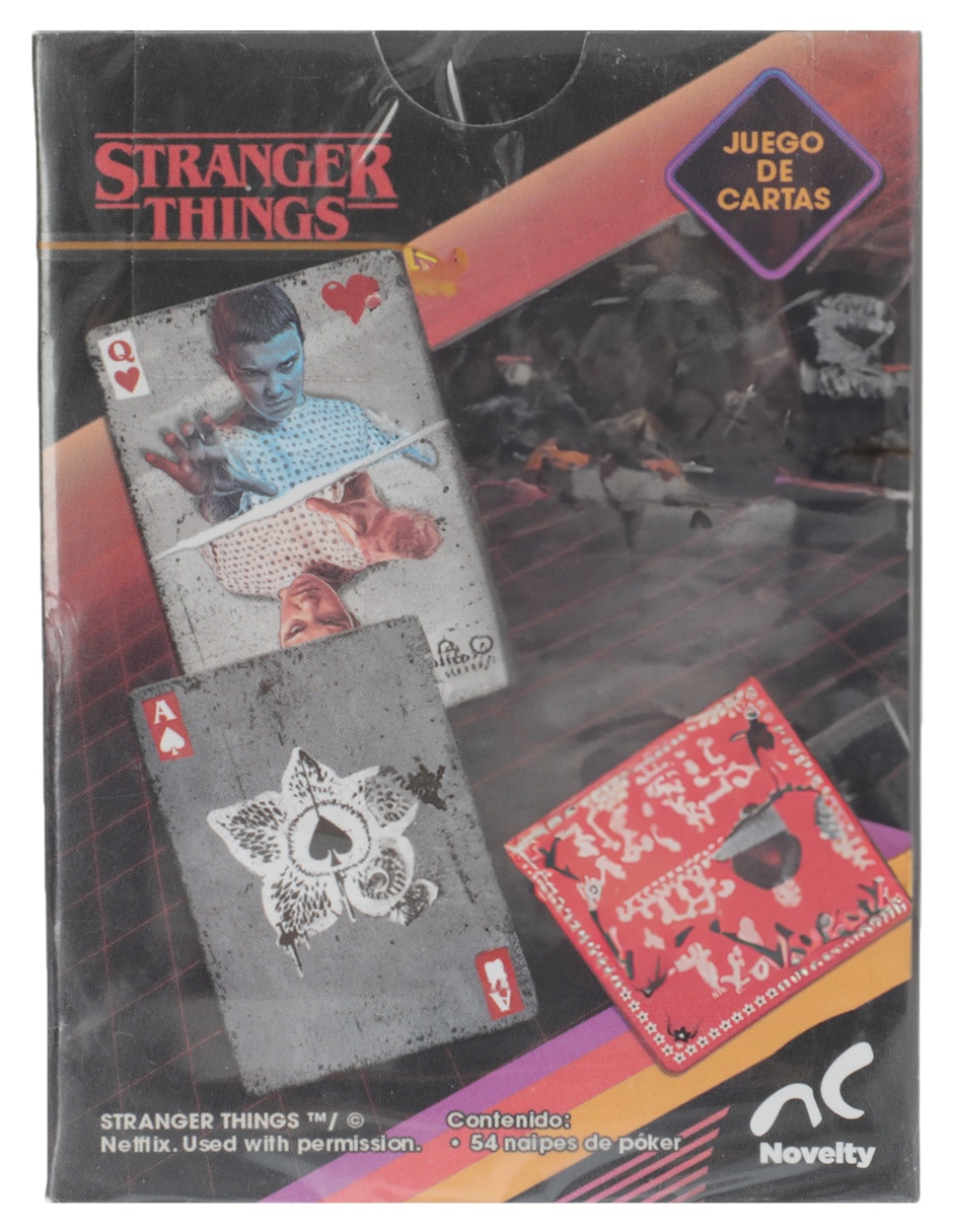 Baraja póker Netflix Stranger Things 4