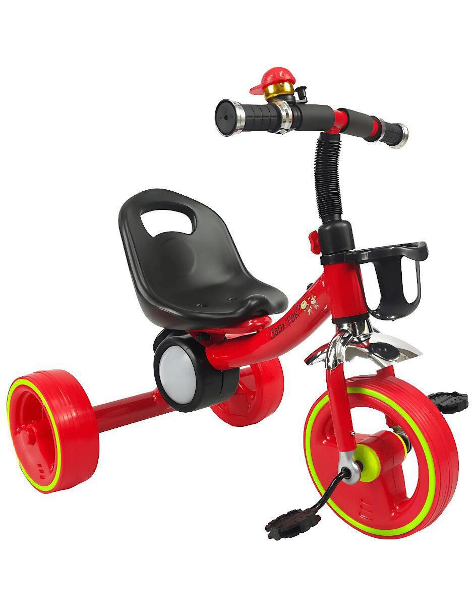Triciclo rodada 10 con esfera musical luz y sonido unisex