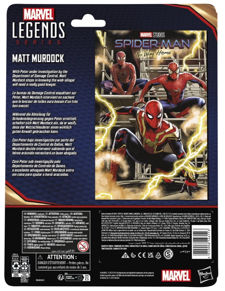 Figura de acción Spider-Man: No Way Home Matt Murdock Legend