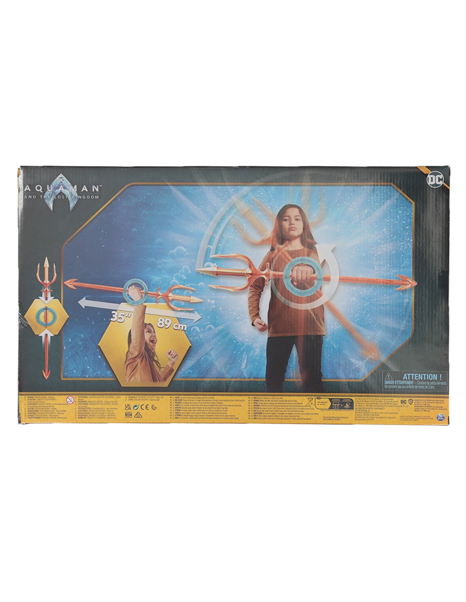 Tridente giratorio para disfraz de aquaman 4
