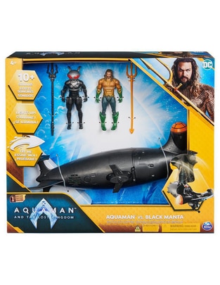 Set figuras acción articulada Aquaman Collectors