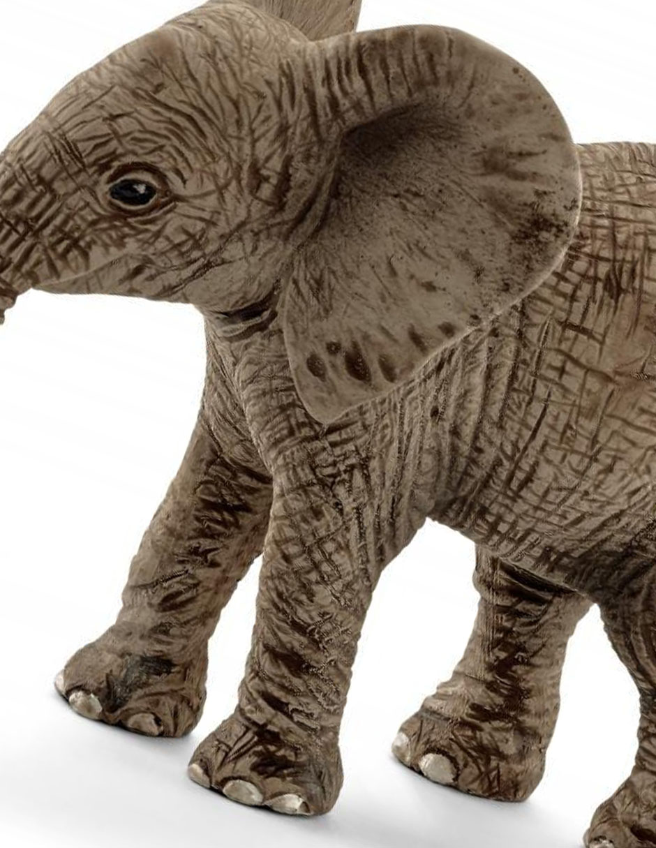 Figura de cría de elefante africano Figura de cría de elefante africano