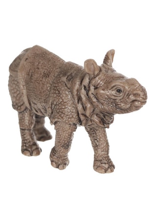 Figura de cría de rinoceronte indio 1