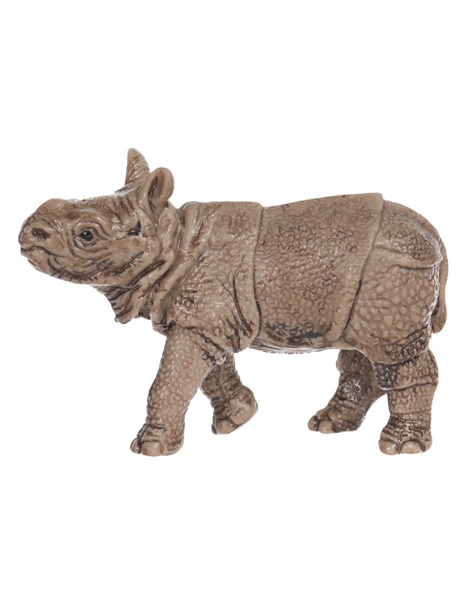 Figura de cría de rinoceronte indio 2
