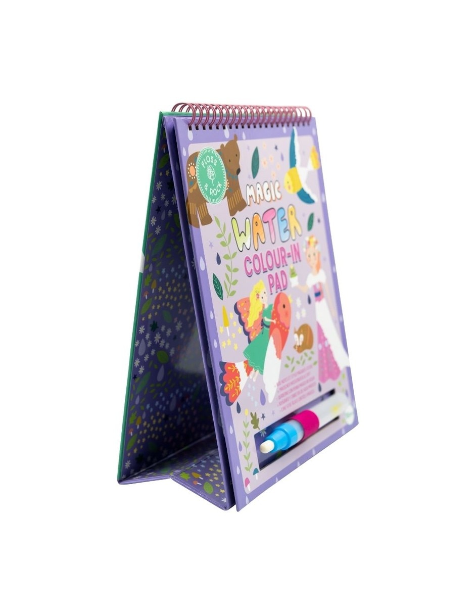 Libreta mágica reutilizable pinta con agua, Cuento Hadas Floss & Rock