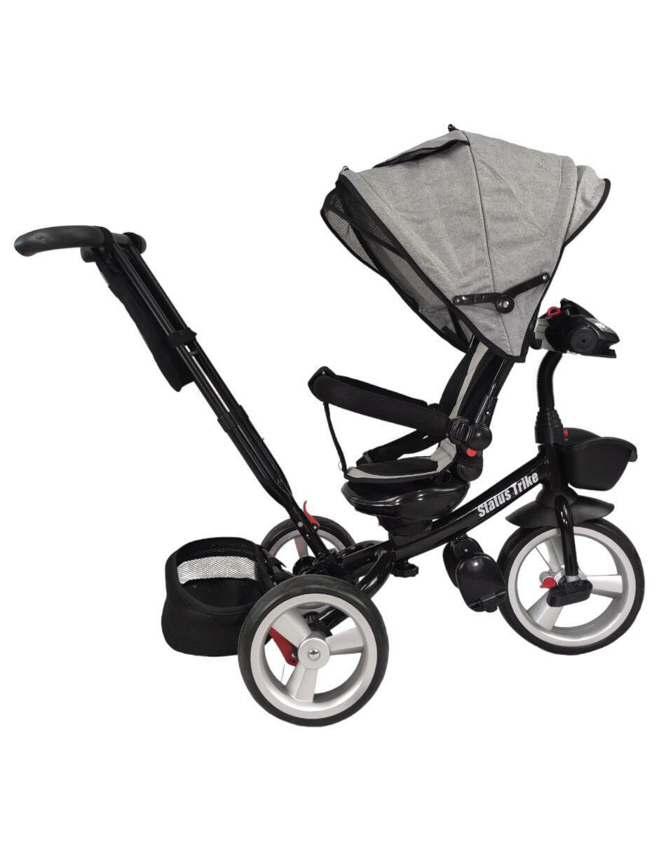 Triciclo rodada 10 asiento 360 luz y sonido 6