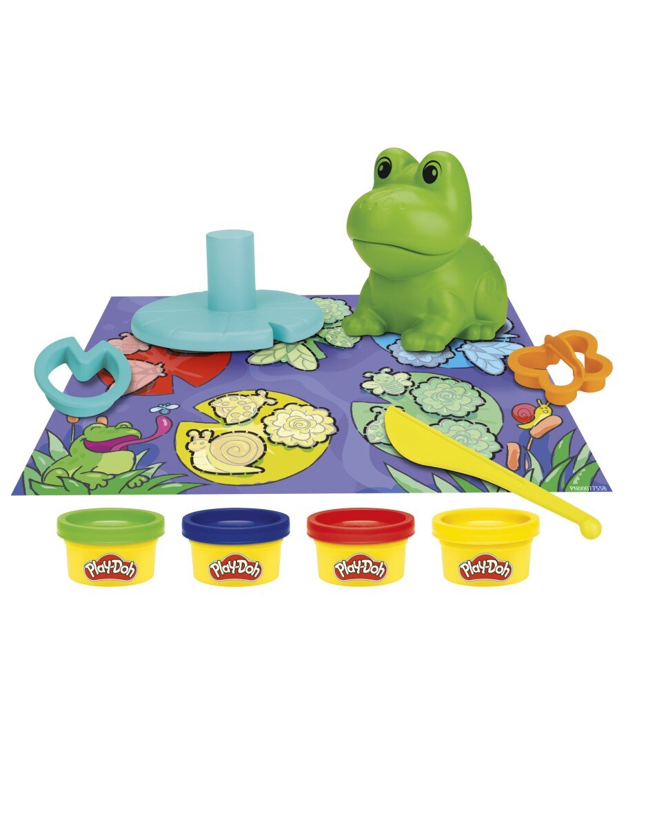 Manualidades play-doh rana y colores starters no aplica 3