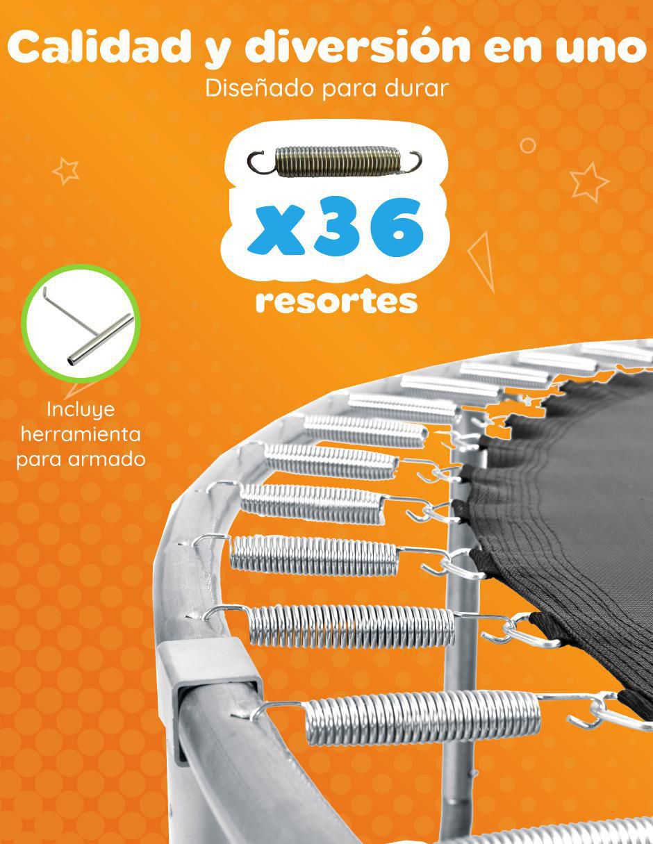 Trampolín YEI 8ft