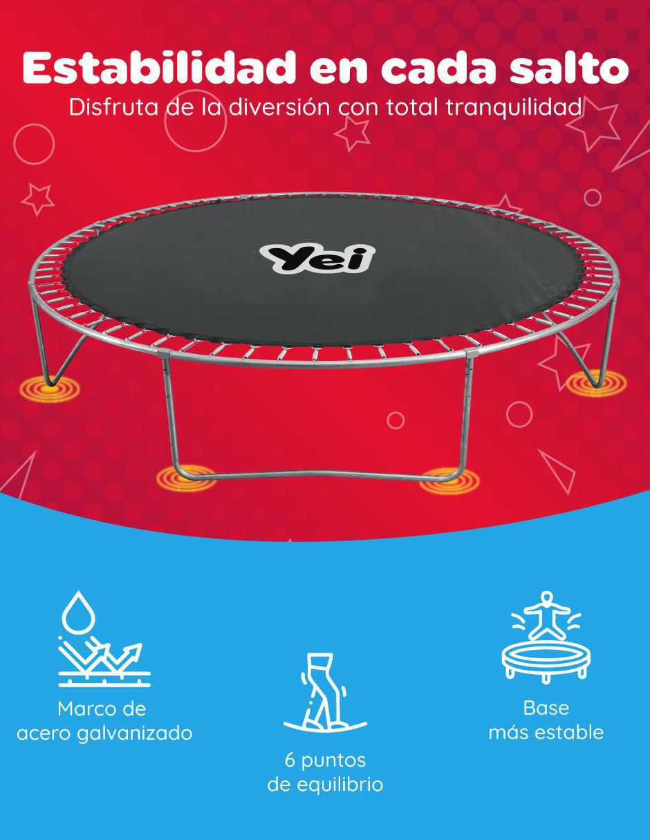 Trampolín YEI 8ft