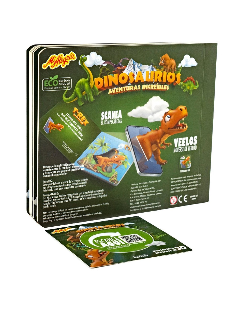 Dinomundo 3D Mi Alegria juego didáctico unisex 2