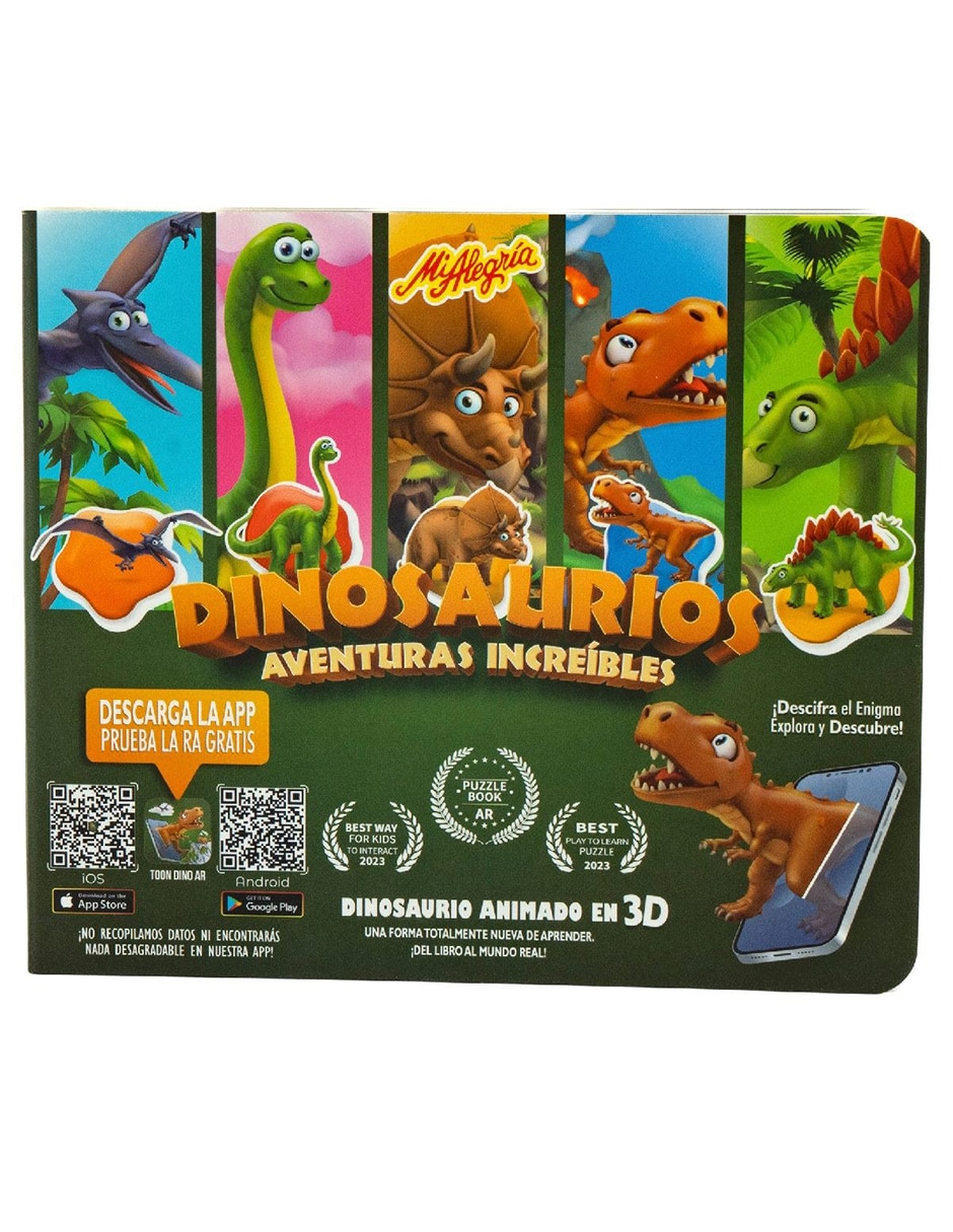 Dinomundo 3D Mi Alegria juego didáctico unisex 3