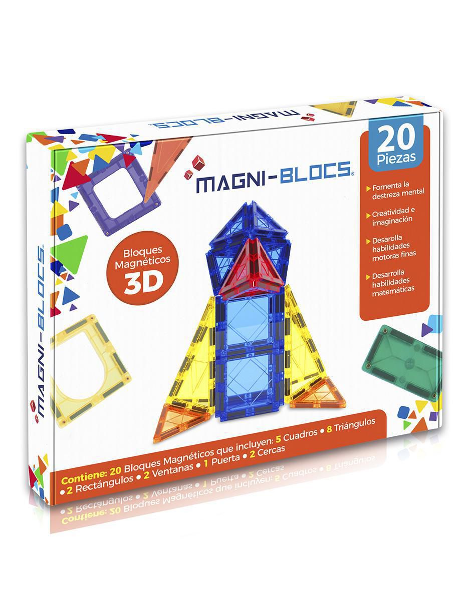 Bloques Magnéticos 3D MAGNI01 Bloques Magnéticos 3D MAGNI01