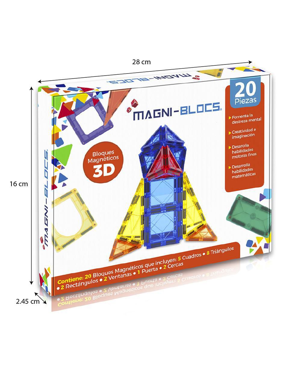 Bloques Magnéticos 3D MAGNI01 4