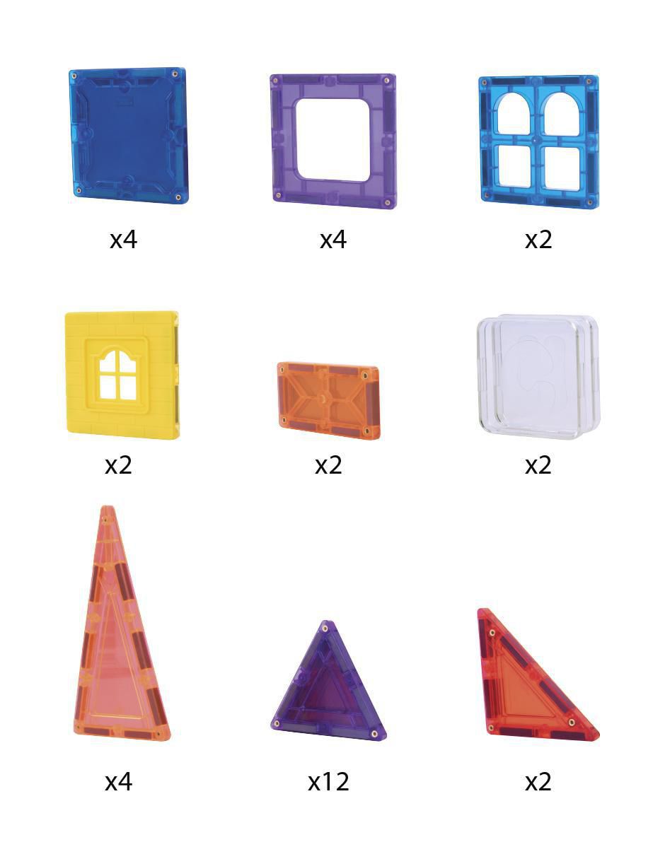 Bloques Magnéticos 3D MAGNI02 3