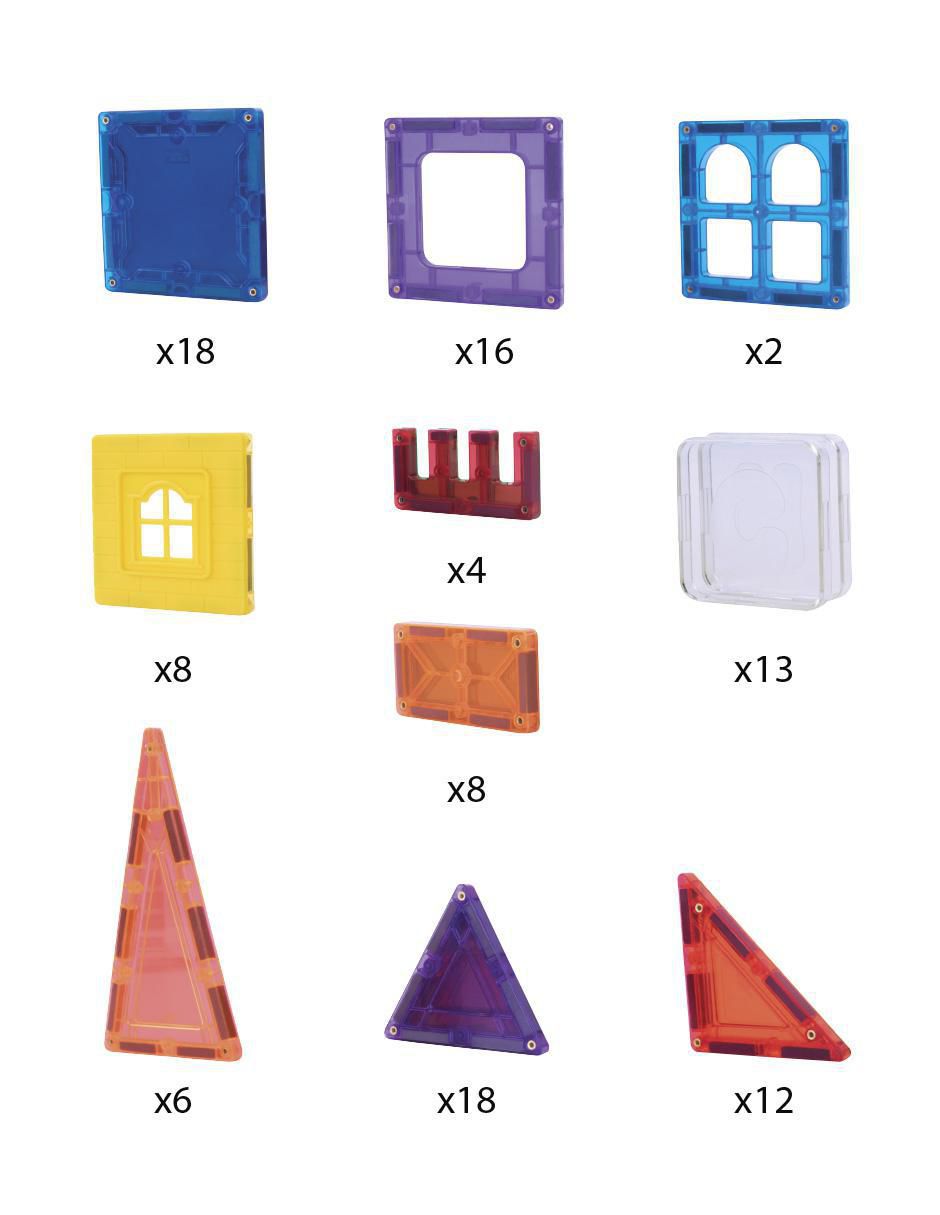 Bloques Magnéticos 3D MAGNI07 3