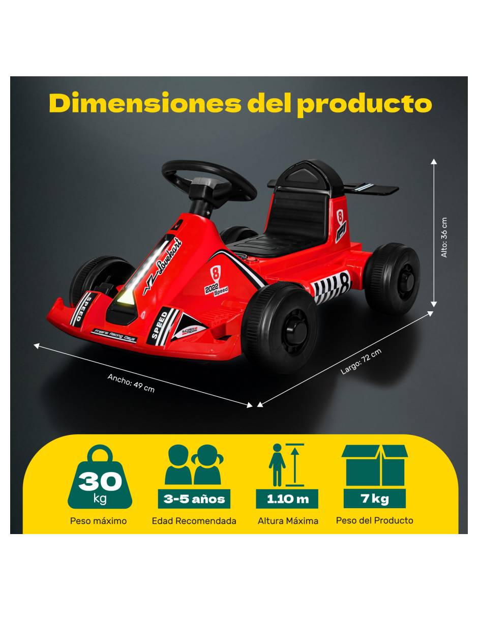Montable de batería para niño 6