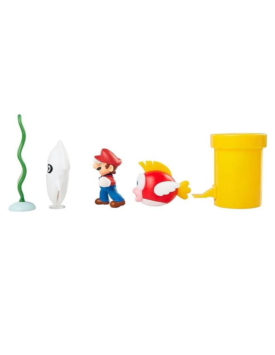 Figura de acción Super Mario Super Mario: Diorama Submarino Collectors 2