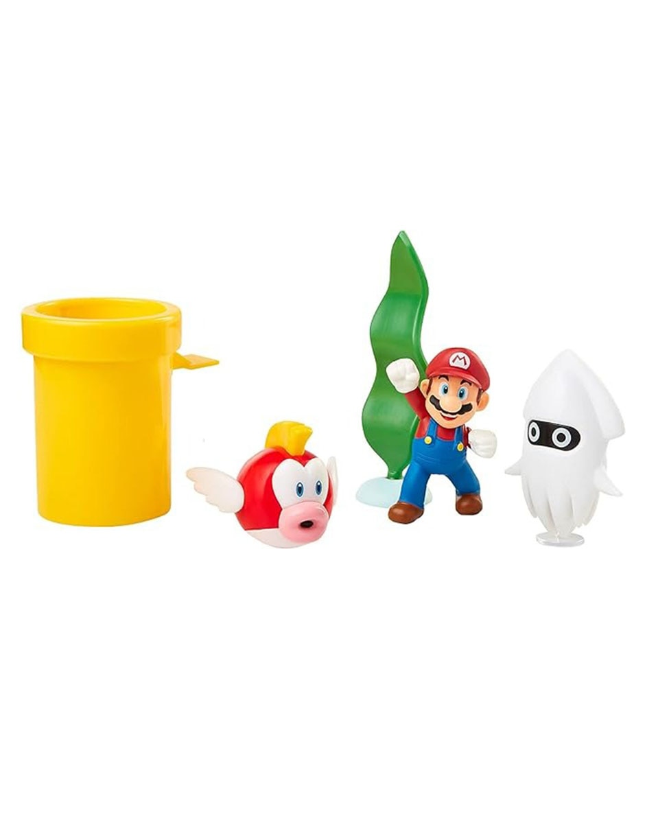 Figura de acción Super Mario Super Mario: Diorama Submarino Collectors 4