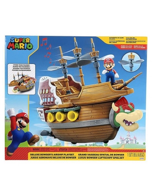 Juego Aeronave Deluxe De Bowser Jakks Pacific de Super Mario