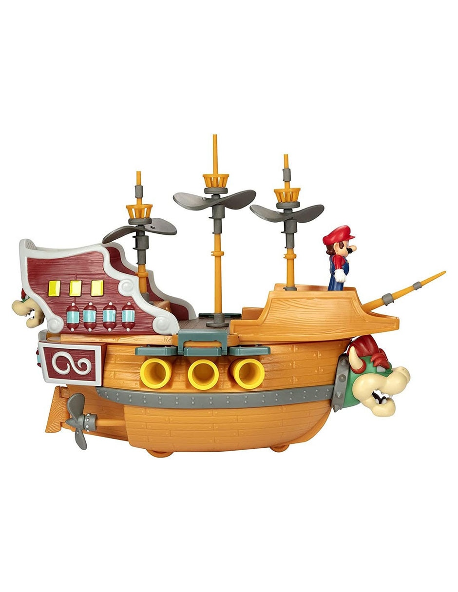 Juego Aeronave Deluxe De Bowser Jakks Pacific de Super Mario