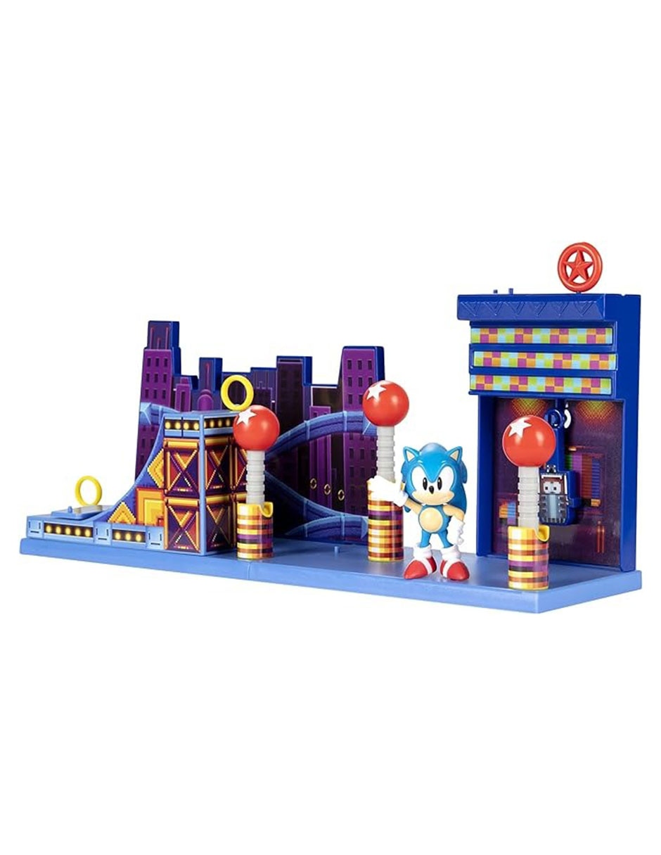 Set figuras acción Sonic The Hedgehog 30th Anniversary Sonic aniversario Jakks Pacific