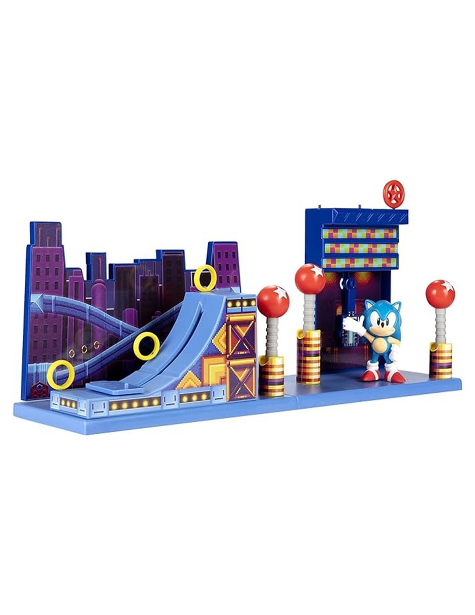 Set figuras acción Sonic The Hedgehog 30th Anniversary Sonic aniversario Jakks Pacific
