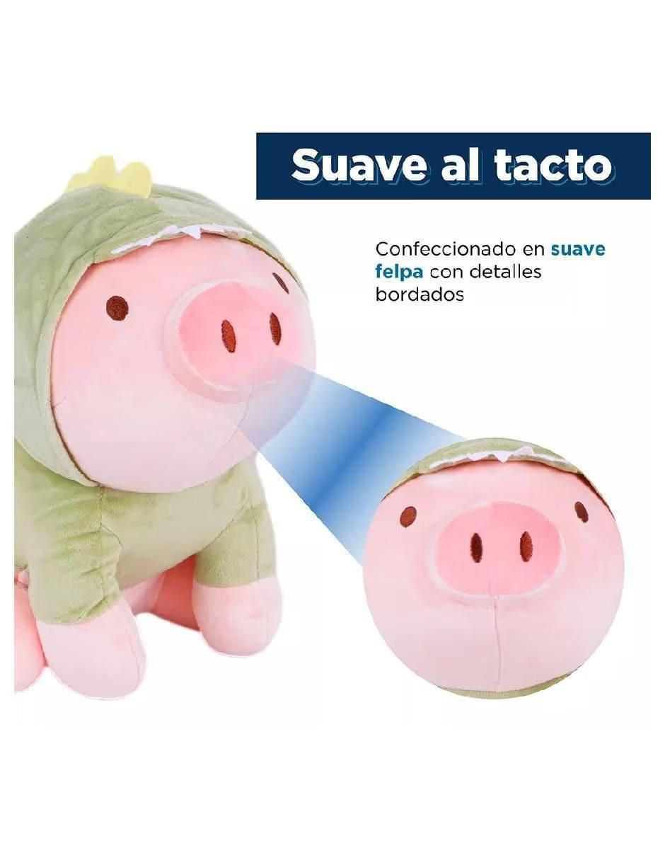 Peluche de cerdo de 27 cm 2
