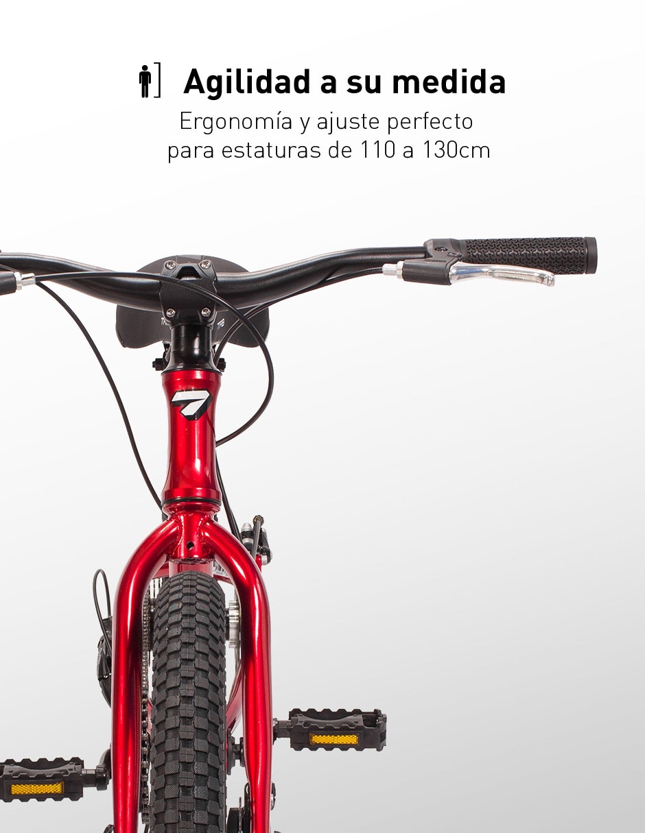Bicicleta infantil Turbo rodada 20 3