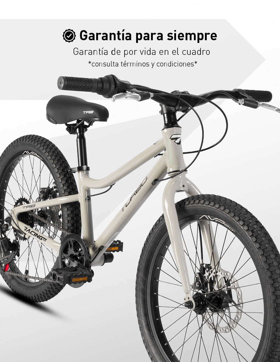 Bicicleta infantil Turbo rodada 20 unisex