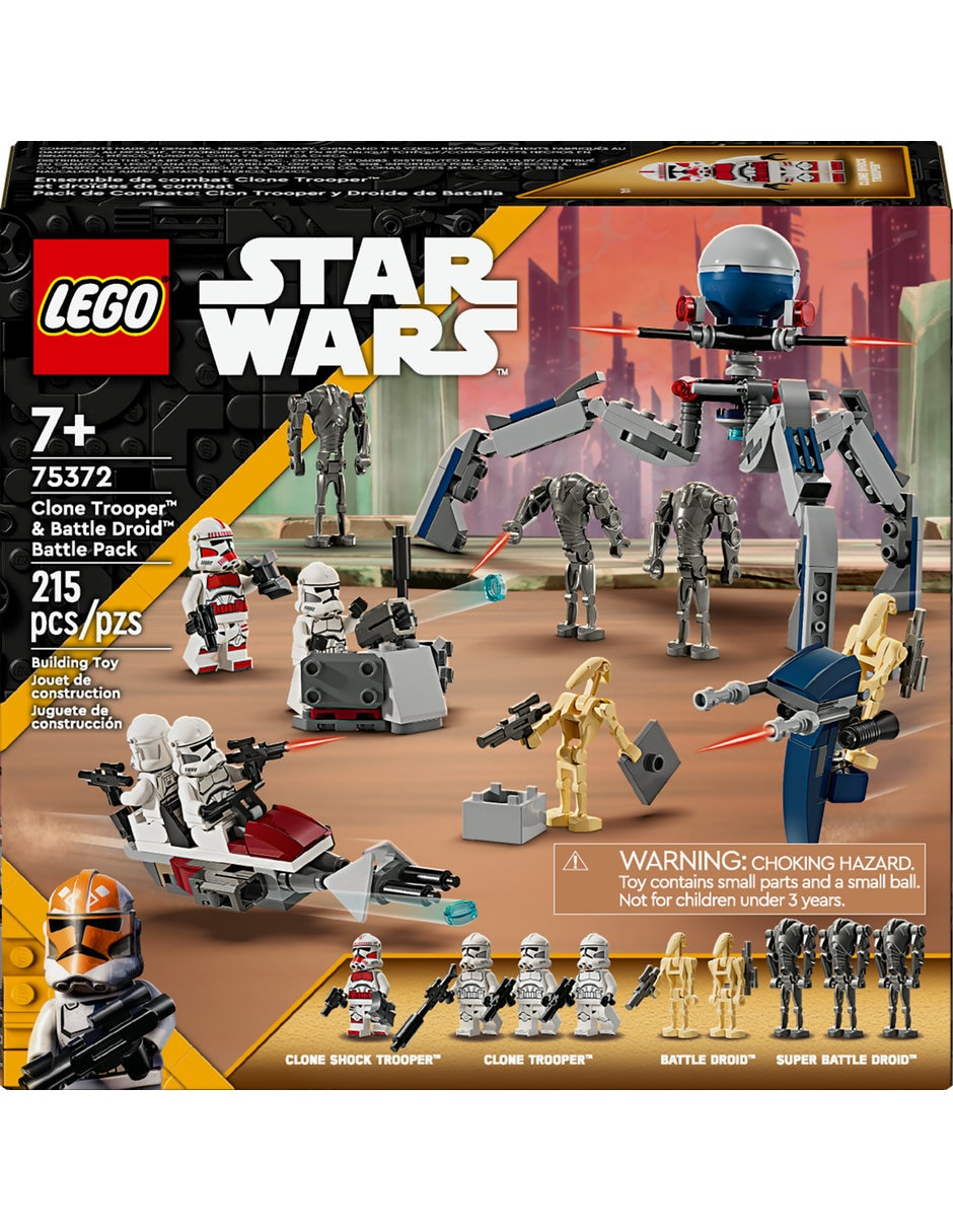 Star Wars Pack De Combate: Soldado Clon Y Droide De Combate 75372 3
