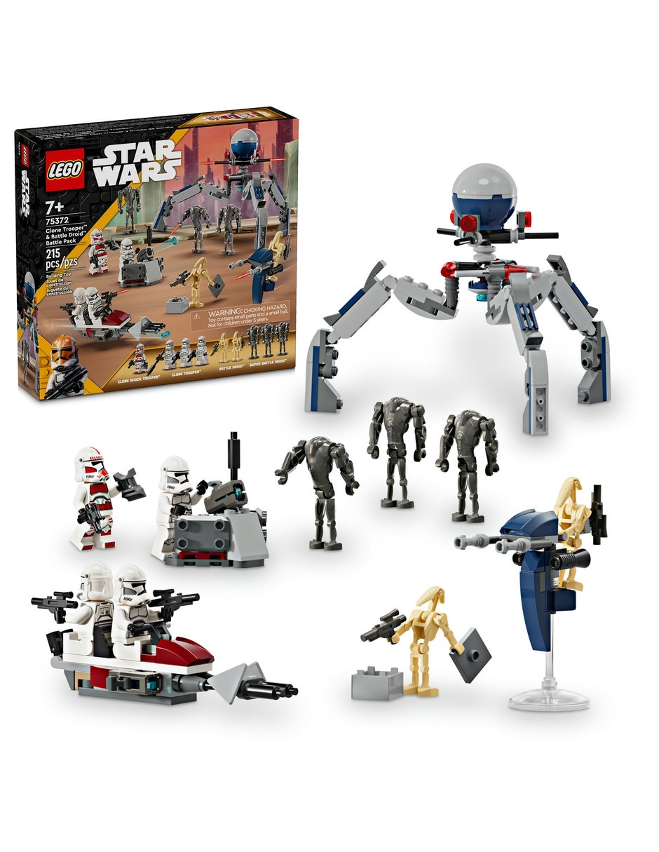 Star Wars Pack De Combate: Soldado Clon Y Droide De Combate 75372 4