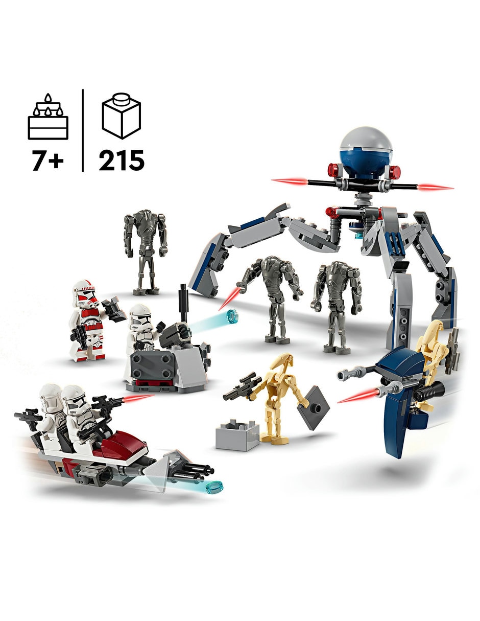 Star Wars Pack De Combate: Soldado Clon Y Droide De Combate 75372 8