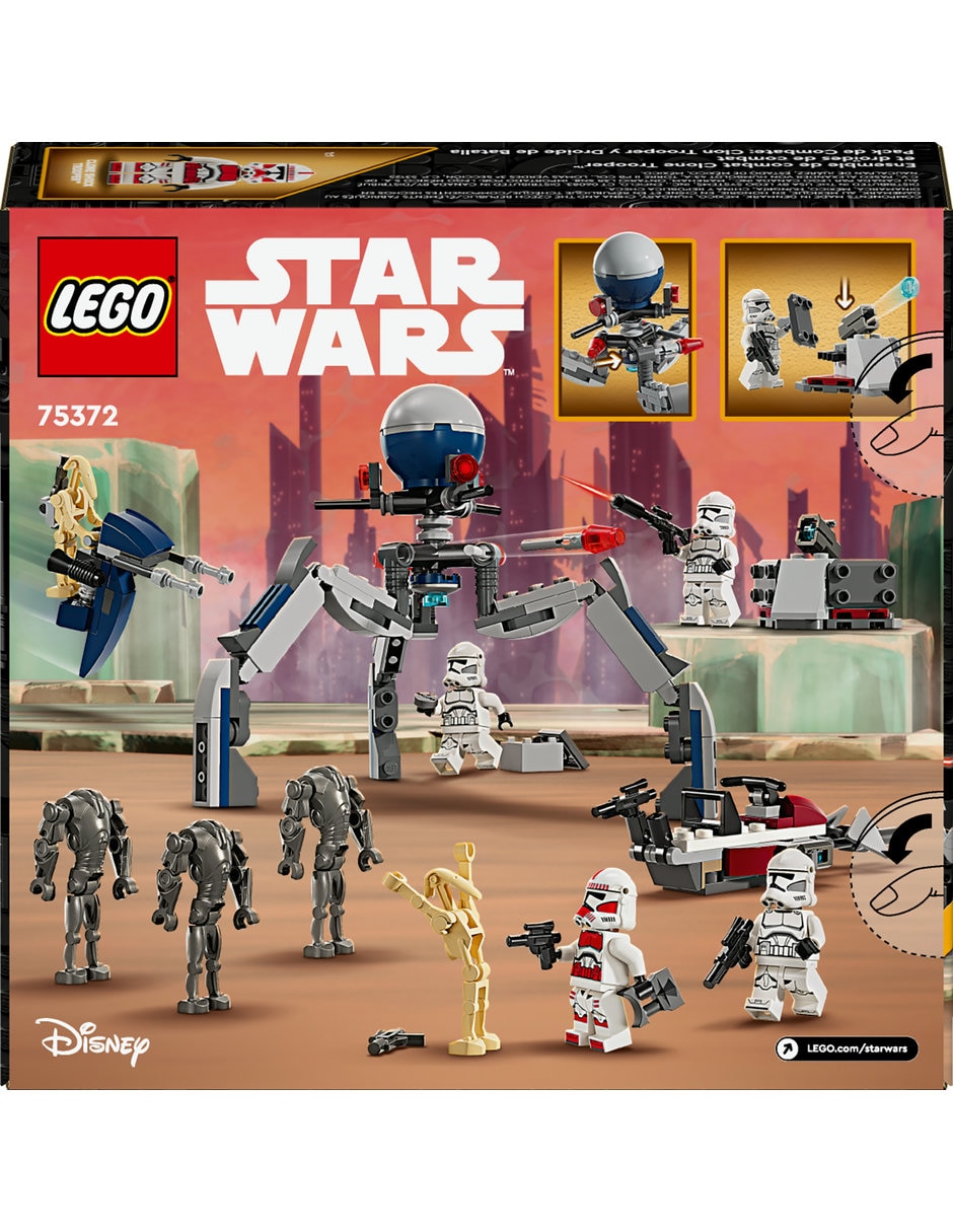 Star Wars Pack De Combate: Soldado Clon Y Droide De Combate 75372 9