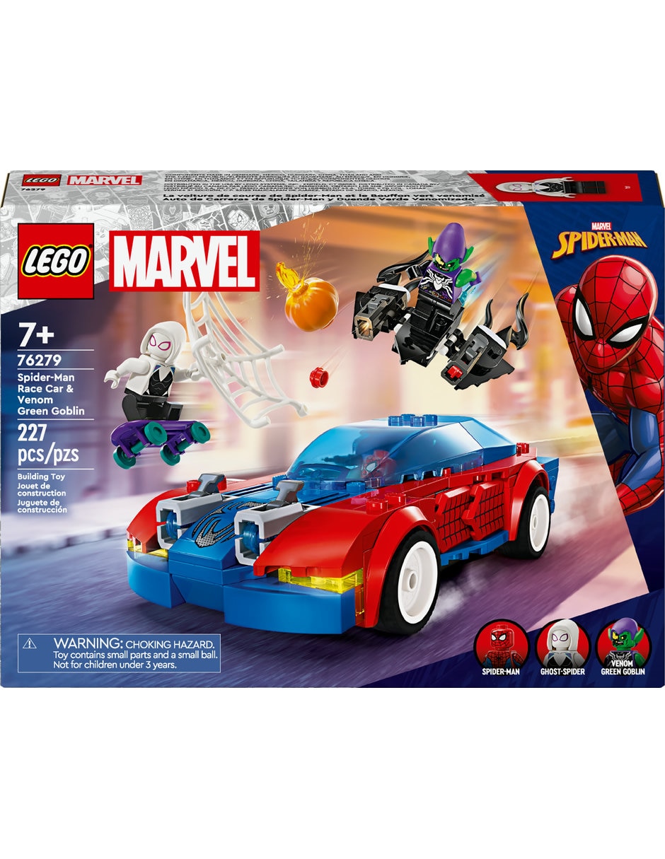LEGO Coche De Carreras De Spider-Man Y Duende Verde Venomizado 76279 Lego Super Heroes Marvel 2