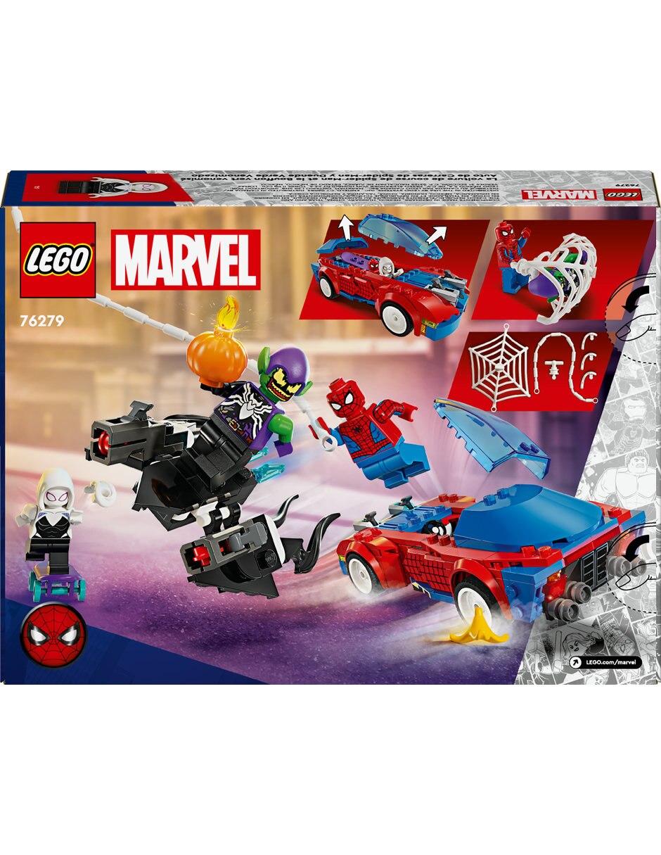 LEGO Coche De Carreras De Spider-Man Y Duende Verde Venomizado 76279 Lego Super Heroes Marvel 10