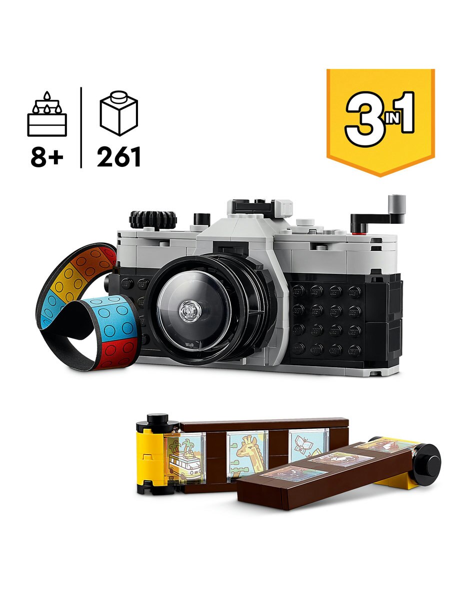 LEGO Cámara Retro 3 En 1 31147 Lego® Creator 7