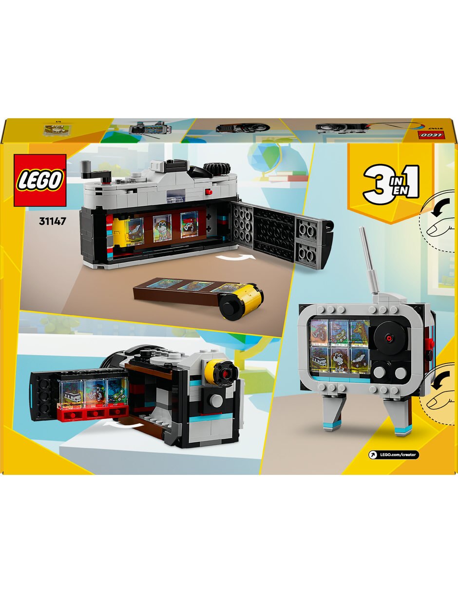 LEGO Cámara Retro 3 En 1 31147 Lego® Creator 9