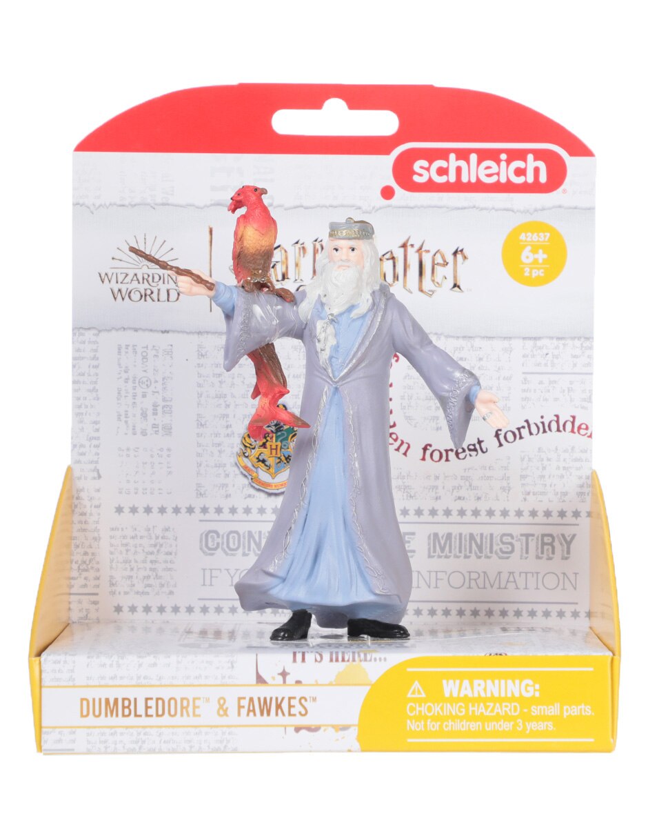 Figura de acción Harry Potter Dumbledore y Fawkes Collectors