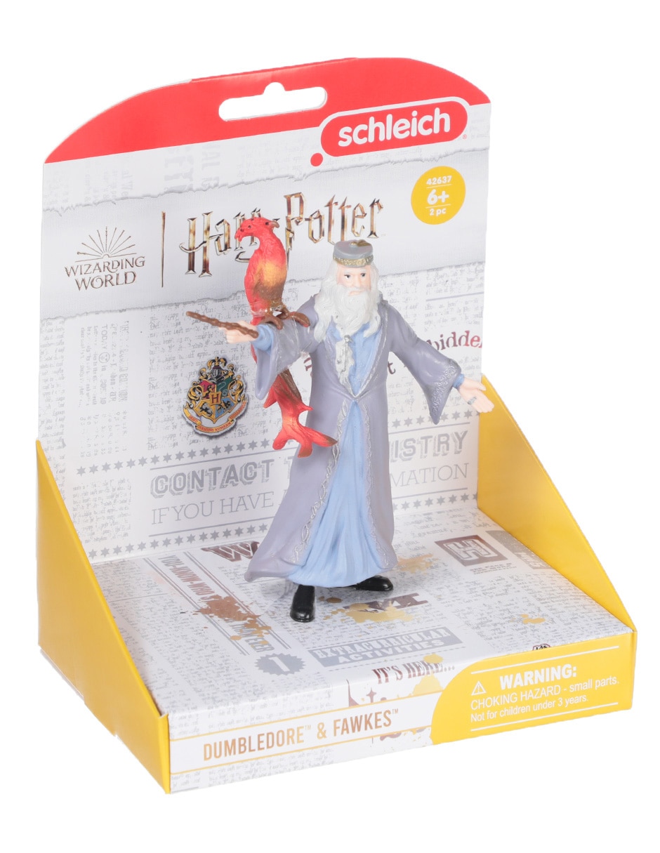 Figura de acción Harry Potter Dumbledore y Fawkes Collectors 2