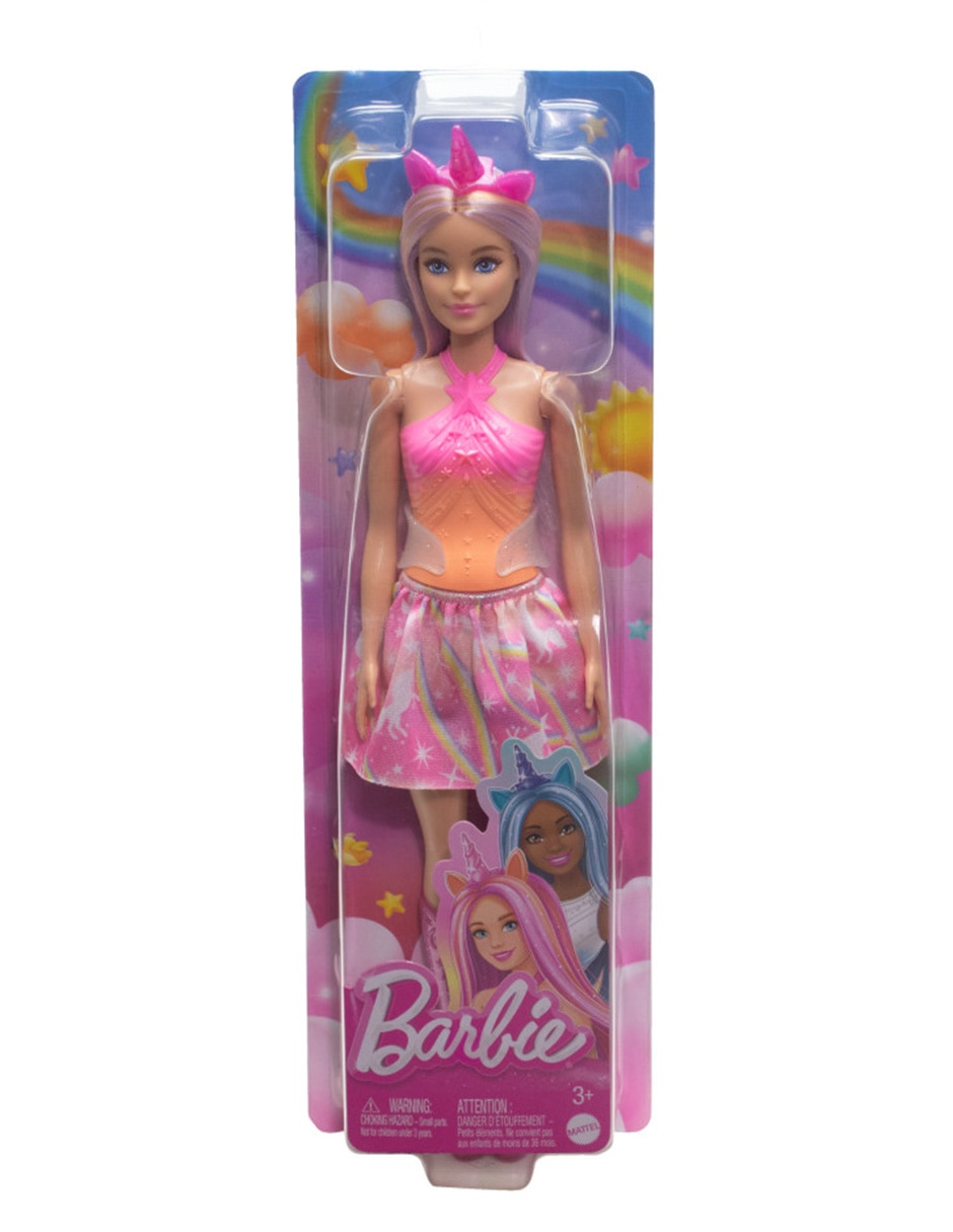 Muñeca fashion Barbie unicornio