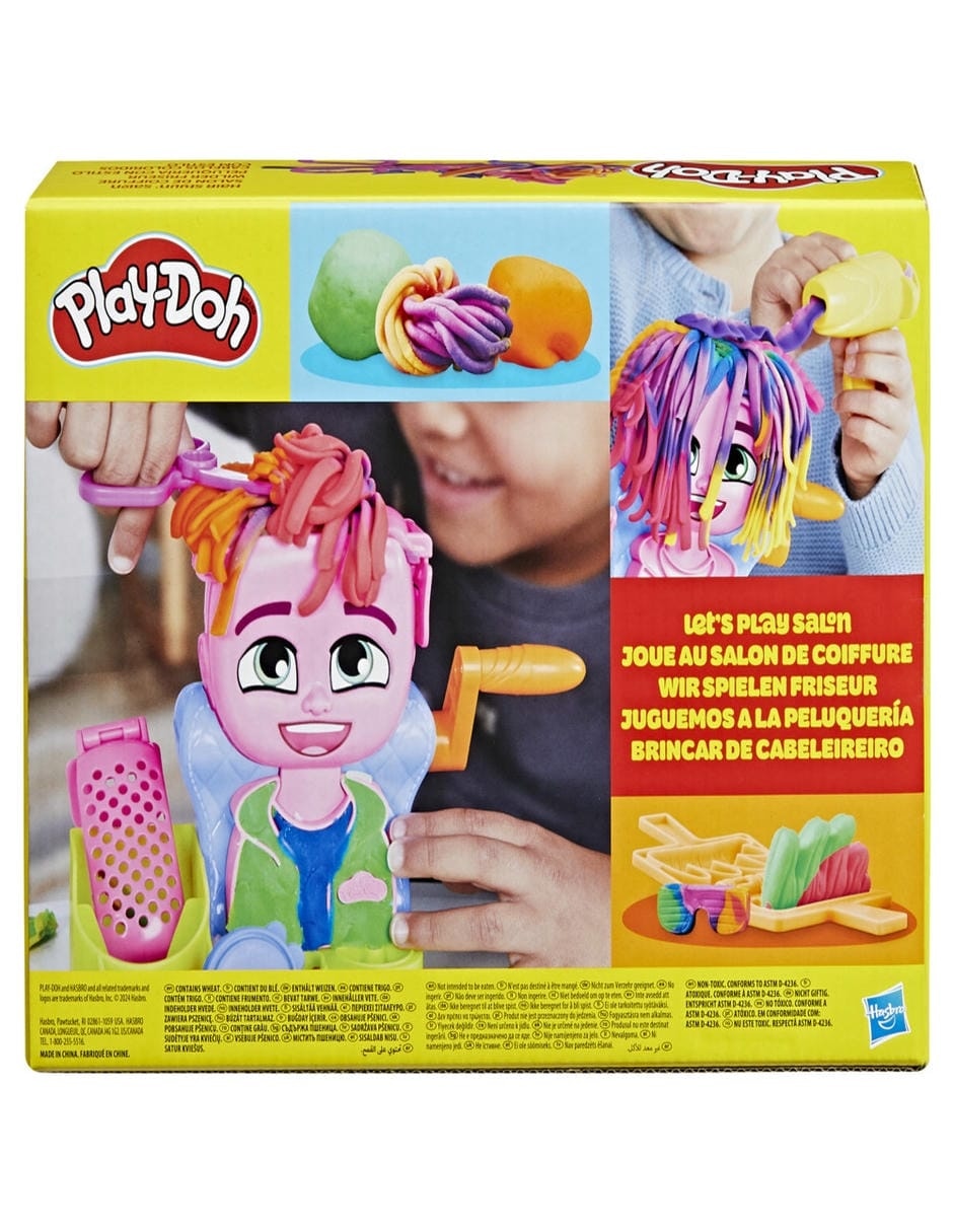 Set peluquería con estilo Play Doh