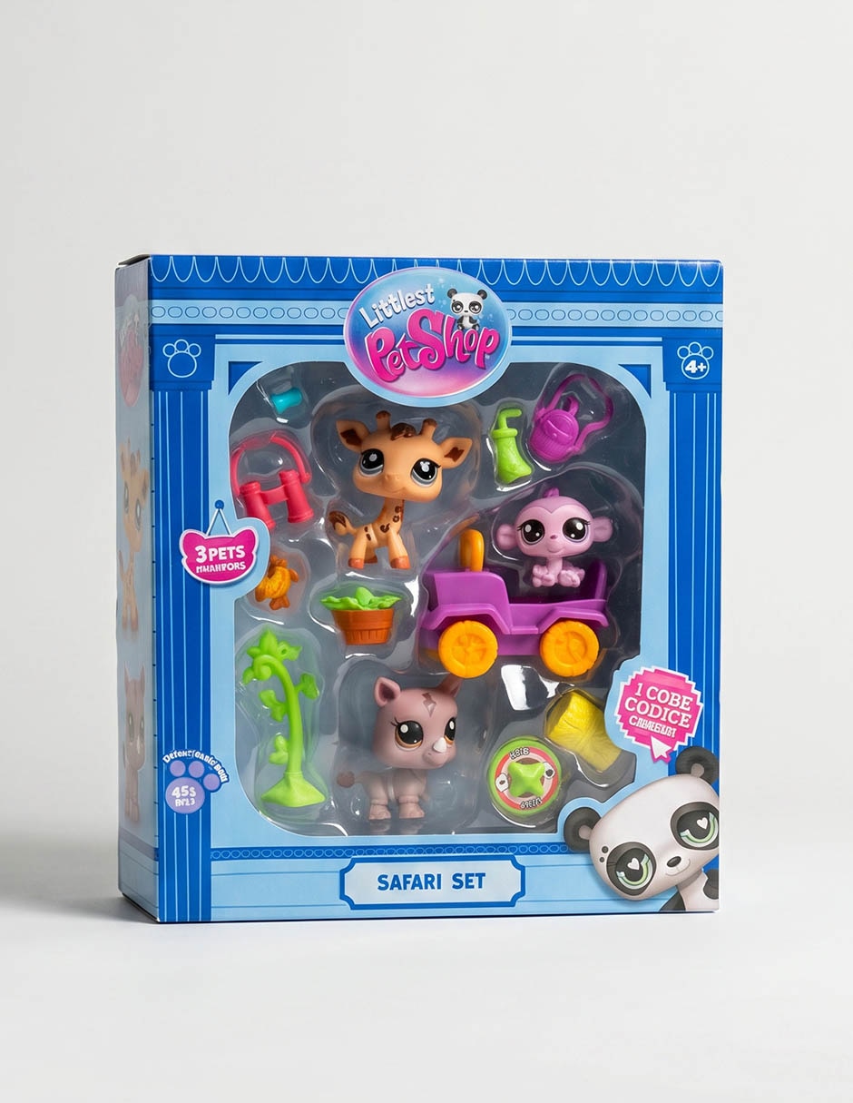 Figura Sorpresa Little Pet Shop Safari Set 1