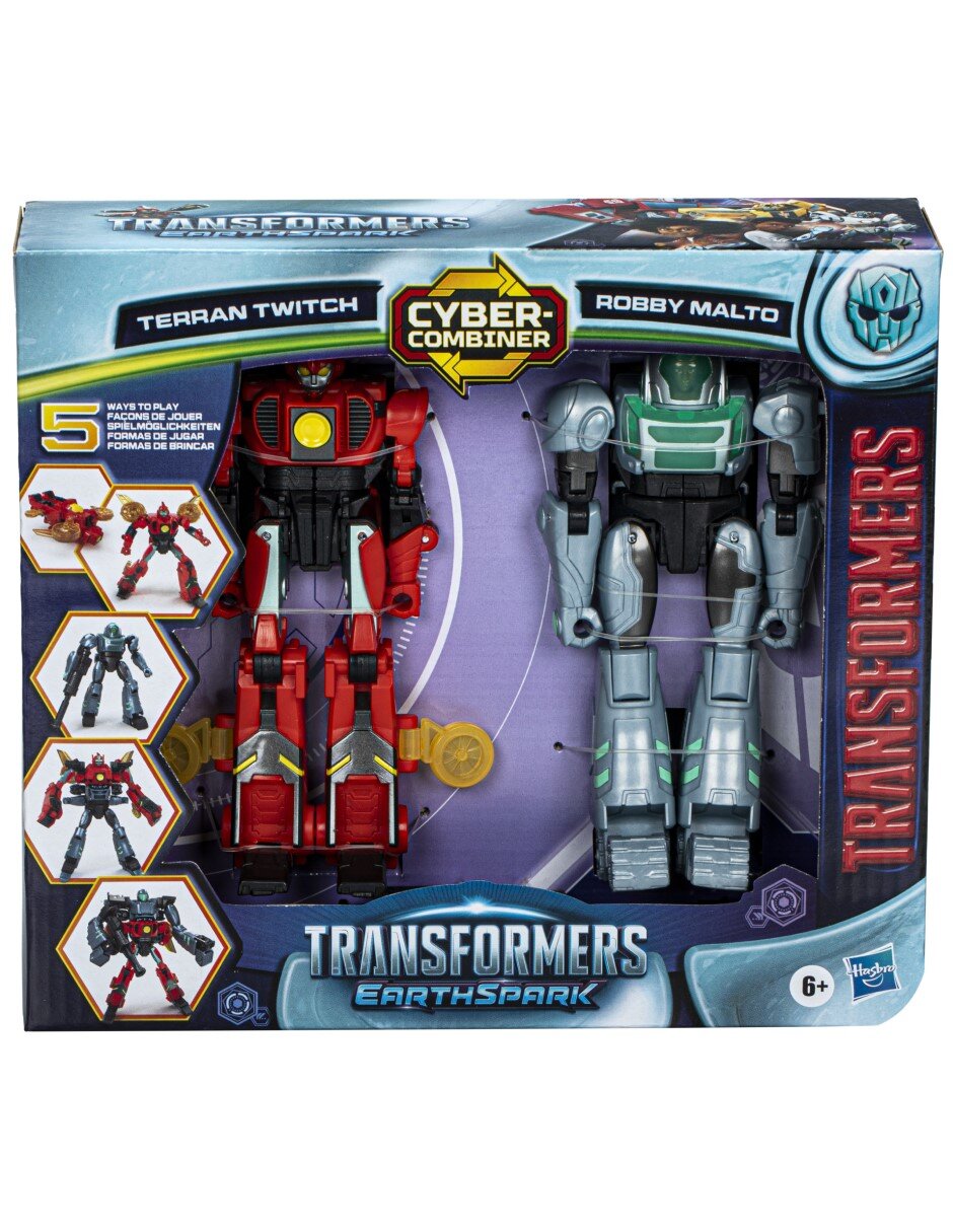 Figura de acción articulada Earthspark Transformers Collectors Transformers Cabeza oscilante 2