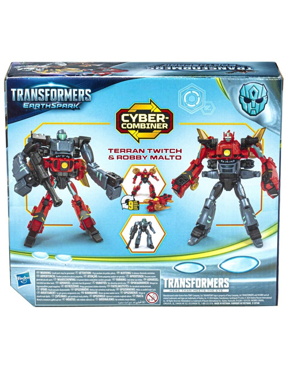 Figura de acción articulada Earthspark Transformers Collectors Transformers Cabeza oscilante 4