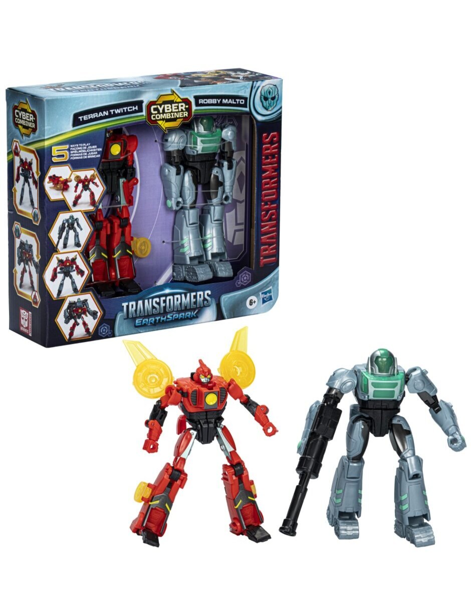 Figura de acción articulada Earthspark Transformers Collectors Transformers Cabeza oscilante 7
