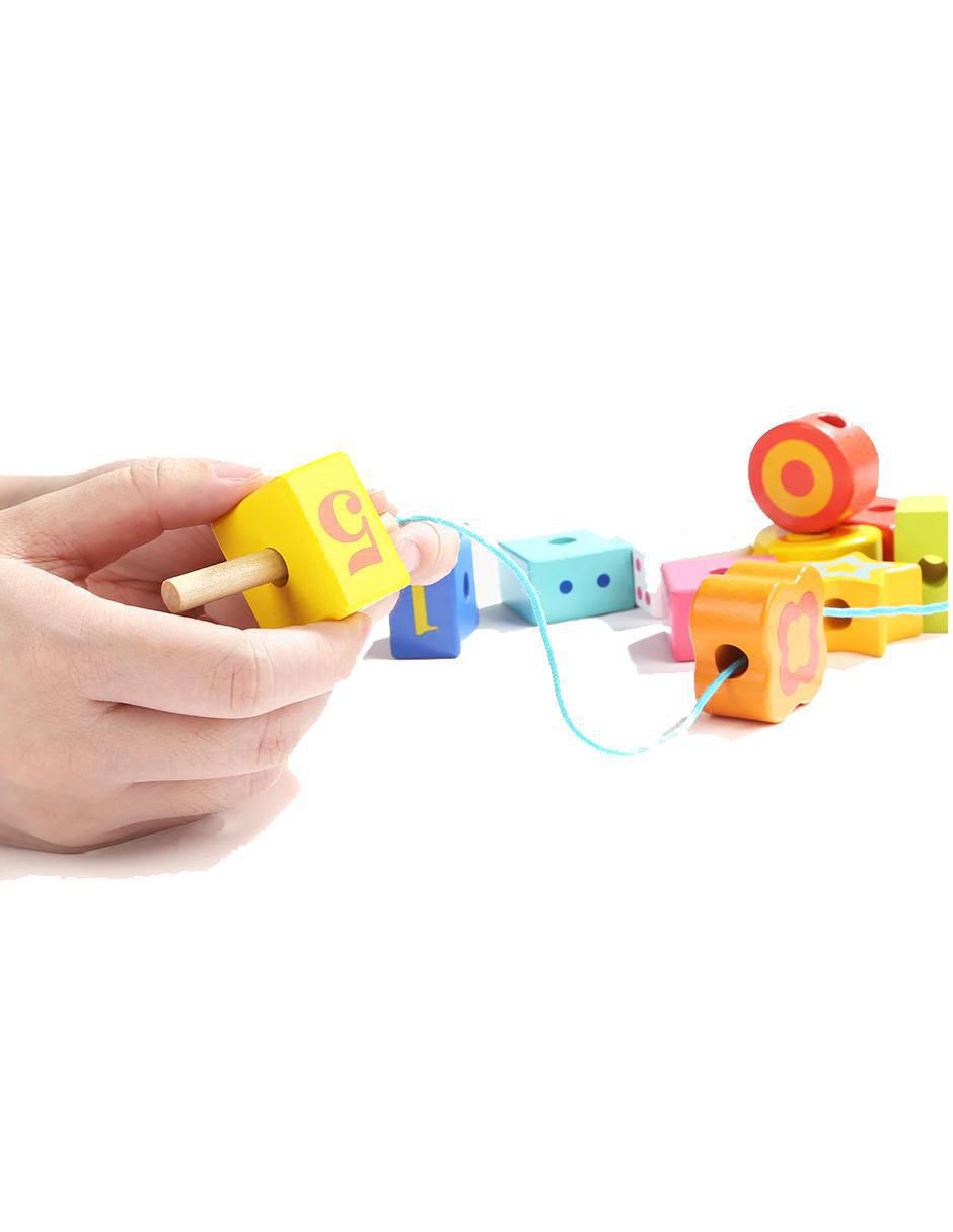 Ensarte Oruga juego didáctico unisex 2