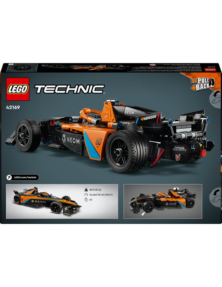 LEGO Neom Mclaren Formula E Race Car 42169 Lego Technic 10