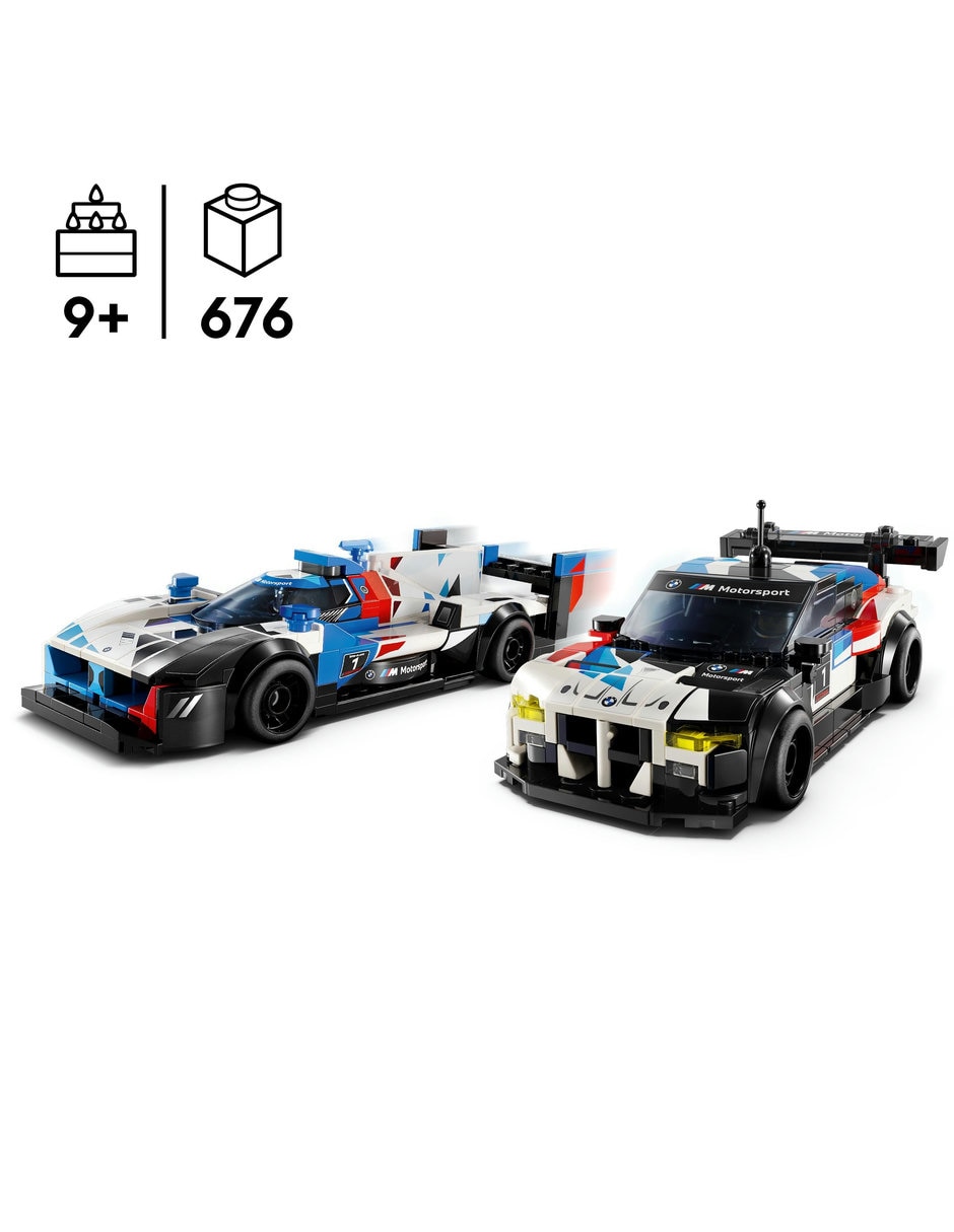 LEGO Autos De Carreras Bmw M4 Gt3 Y Bmw M Hybrid V8 76922 Lego® Speed Champions 6