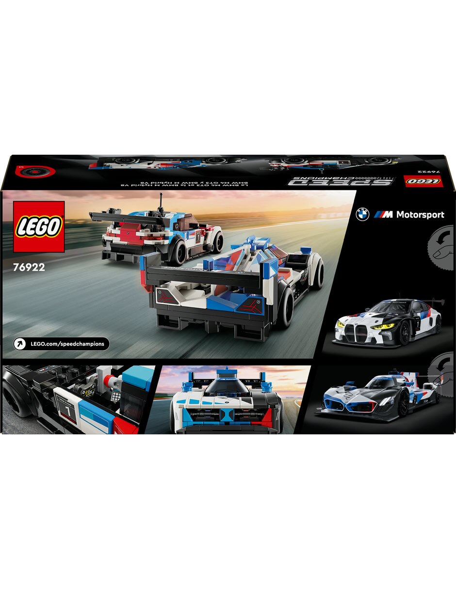 LEGO Autos De Carreras Bmw M4 Gt3 Y Bmw M Hybrid V8 76922 Lego® Speed Champions 9