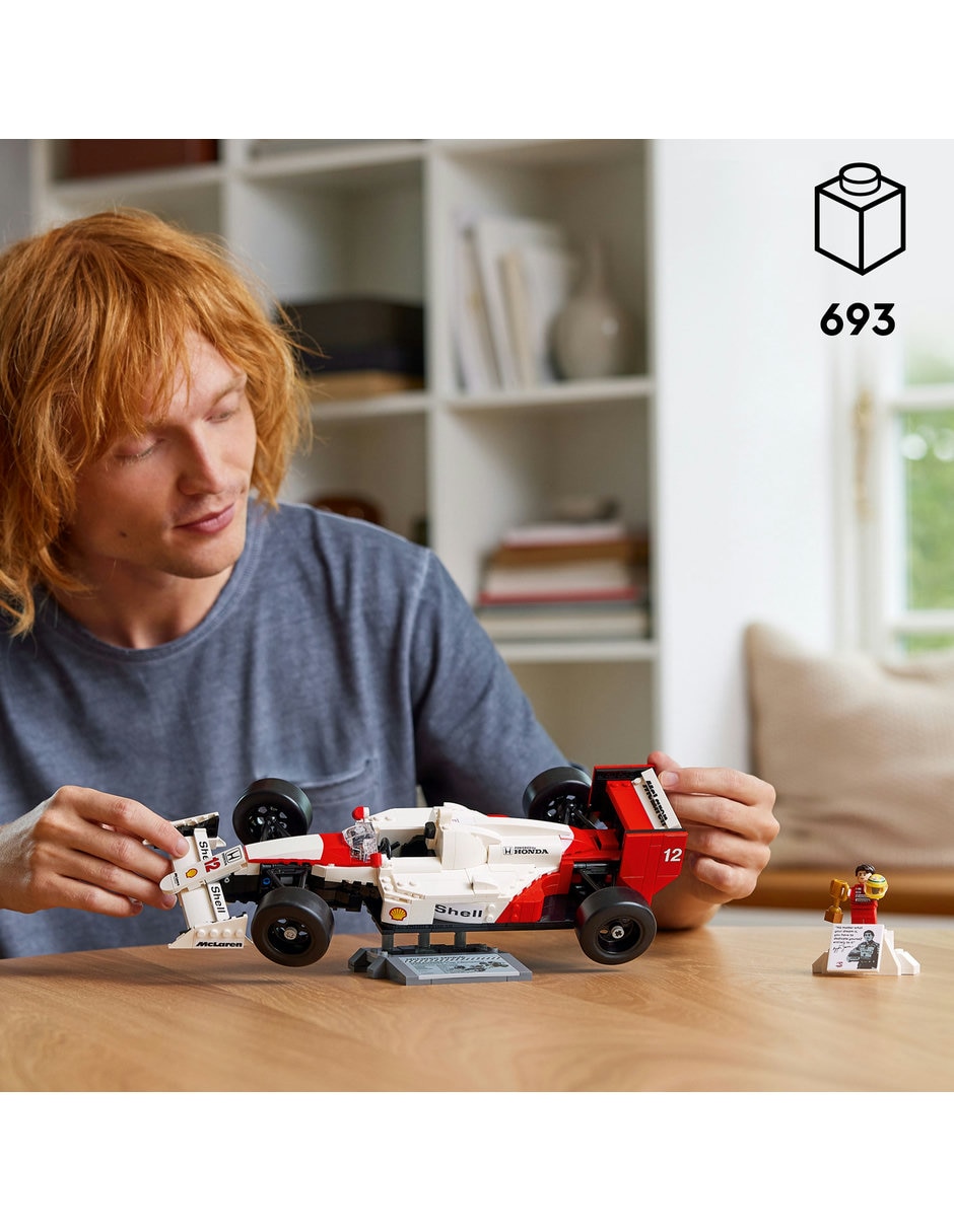 LEGO Icons McLaren MP4/4 y Ayrton Senna 10330